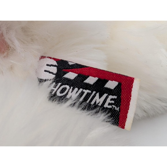 Showtime White Gray Cat Plush Kitten Mandalay Resorts 2004 7 Inch Tall Stuffed - Picture 4 of 9